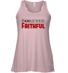 San Francisco 49ers Forever Faithful Fans Gift Racerback Tank - KnowlegdeTee