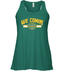 LSU National Championship WE COMIN' Shirt Racerback Tank - KnowlegdeTee