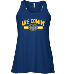 LSU National Championship WE COMIN' Shirt Racerback Tank - KnowlegdeTee