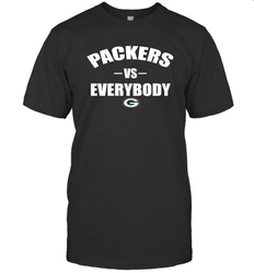 Green Bay Packers Vs Everybody Fan Gift T-Shirt - KnowlegdeTee