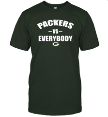 Green Bay Packers Vs Everybody Fan Gift T-Shirt - KnowlegdeTee