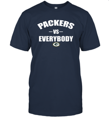 Green Bay Packers Vs Everybody Fan Gift T-Shirt - KnowlegdeTee