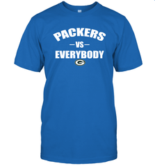 Green Bay Packers Vs Everybody Fan Gift T-Shirt - KnowlegdeTee