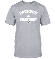 Green Bay Packers Vs Everybody Fan Gift T-Shirt - KnowlegdeTee