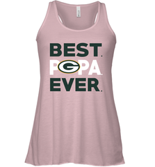 Best Green Bay Packers Papa Ever Fathers Day Gifts Racerback Tank - KnowlegdeTee