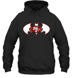 We Are The San Francisco 49ers Batman NFL Mashup = Hoodie - KnowlegdeTee