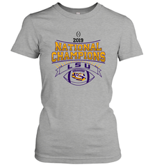 LSU Tigers College Football Playoff 2019 National Champions Women's T-Shirt - KnowlegdeTee