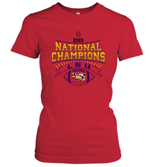 LSU Tigers College Football Playoff 2019 National Champions Women's T-Shirt - KnowlegdeTee