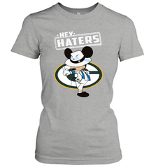 GREEN BAY PACKERS Hey Haters Mickey Mouse Women's T-Shirt - KnowlegdeTee