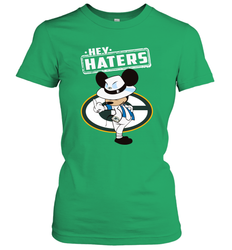 GREEN BAY PACKERS Hey Haters Mickey Mouse Women's T-Shirt - KnowlegdeTee