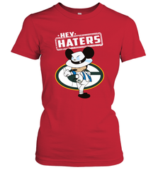 GREEN BAY PACKERS Hey Haters Mickey Mouse Women's T-Shirt - KnowlegdeTee