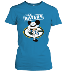 GREEN BAY PACKERS Hey Haters Mickey Mouse Women's T-Shirt - KnowlegdeTee
