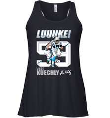 LUKE KUECHLY Shirt Racerback Tank - KnowlegdeTee