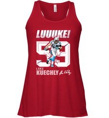 LUKE KUECHLY Shirt Racerback Tank - KnowlegdeTee