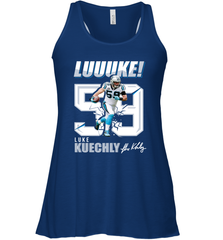LUKE KUECHLY Shirt Racerback Tank - KnowlegdeTee