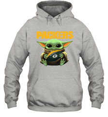Baby Yoda Loves The Green Bay Packers Star Wars NFL Shirts Hoodie - KnowlegdeTee