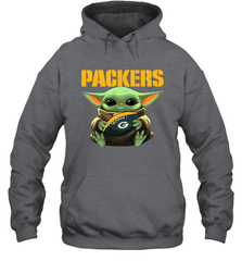 Baby Yoda Loves The Green Bay Packers Star Wars NFL Shirts Hoodie - KnowlegdeTee