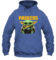 Baby Yoda Loves The Green Bay Packers Star Wars NFL Shirts Hoodie - KnowlegdeTee