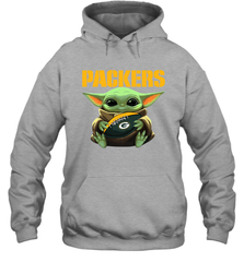 Baby Yoda Loves The Green Bay Packers Star Wars NFL Shirts Hoodie - KnowlegdeTee