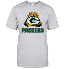 Green Bay Packers NFL Gloves Fan Gifts T-Shirt - KnowlegdeTee