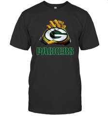 Green Bay Packers NFL Gloves Fan Gifts T-Shirt - KnowlegdeTee