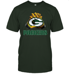 Green Bay Packers NFL Gloves Fan Gifts T-Shirt - KnowlegdeTee