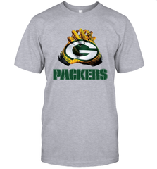 Green Bay Packers NFL Gloves Fan Gifts T-Shirt - KnowlegdeTee