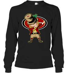 Irish dabbing San Francisco 49ers Long Sleeve T-Shirt - KnowlegdeTee