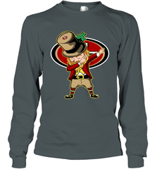 Irish dabbing San Francisco 49ers Long Sleeve T-Shirt - KnowlegdeTee