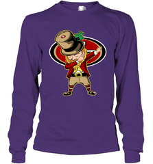 Irish dabbing San Francisco 49ers Long Sleeve T-Shirt - KnowlegdeTee