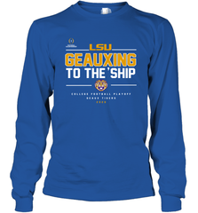LSU Geauxing To The Ship Shirt Long Sleeve T-Shirt - KnowlegdeTee