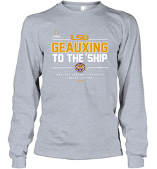 LSU Geauxing To The Ship Shirt Long Sleeve T-Shirt - KnowlegdeTee