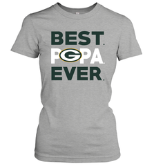 Best Green Bay Packers Papa Ever Fathers Day Gifts Women's T-Shirt - KnowlegdeTee