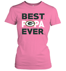 Best Green Bay Packers Papa Ever Fathers Day Gifts Women's T-Shirt - KnowlegdeTee