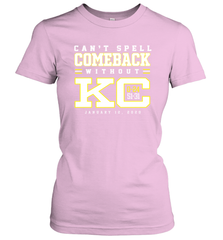Can't Spell Comeback Without KC Kansas City Chiefs Shirt Women's T-Shirt - KnowlegdeTee