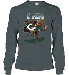 I am Green Bay Packers Groot Shirt For Fans Long Sleeve T-Shirt - KnowlegdeTee