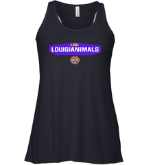 LSU Louisianimals Shirt Racerback Tank - KnowlegdeTee