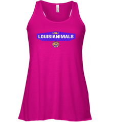 LSU Louisianimals Shirt Racerback Tank - KnowlegdeTee