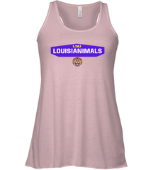 LSU Louisianimals Shirt Racerback Tank - KnowlegdeTee