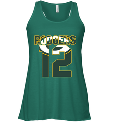 Green Bay Packers Aaron Rodgers Game Racerback Tank - KnowlegdeTee