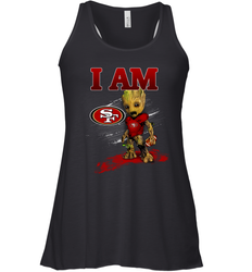I am San Francisco 49ers Groot football lovers NFL Racerback Tank - KnowlegdeTee