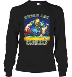 Green Bay Packers End Zone Long Sleeve T-Shirt - KnowlegdeTee