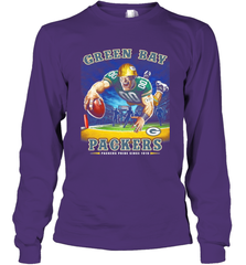 Green Bay Packers End Zone Long Sleeve T-Shirt - KnowlegdeTee