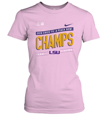 LSU Tigers College Football Playoff 2019 Peach Bowl Champions Locker Room Women's T-Shirt - KnowlegdeTee