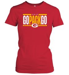 Go Pack Go Green Bay Packers 2019 Shirt Women's T-Shirt - KnowlegdeTee