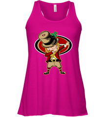 Irish dabbing San Francisco 49ers Racerback Tank - KnowlegdeTee