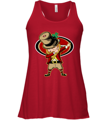 Irish dabbing San Francisco 49ers Racerback Tank - KnowlegdeTee