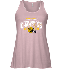 LSU Tigers Blue 84 College Football Playoff 2019 National Champions Dyed Football Racerback Tank - KnowlegdeTee