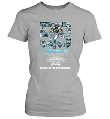 Luke Kuechly Thank You For The Memories Shirt Women's T-Shirt - KnowlegdeTee