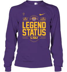 LSU Tigers College Football Playoff 2019 National Champions Locker Room Long Sleeve T-Shirt - KnowlegdeTee